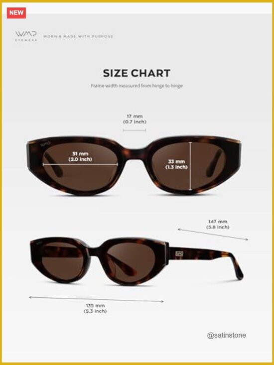Women\'s Cat-Eye Sunglasses, Acetate Frame, Anti-Reflective Lenses main image 5